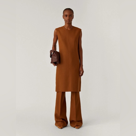 NWOT JOSEPH Dantine Stretch Double Face Dress Size 38 - Picture 1 of 8